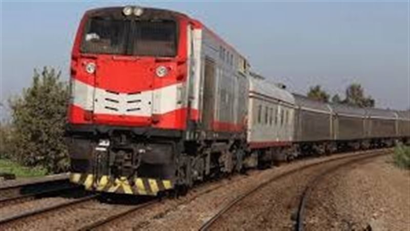 حادث رشق القطار أمس