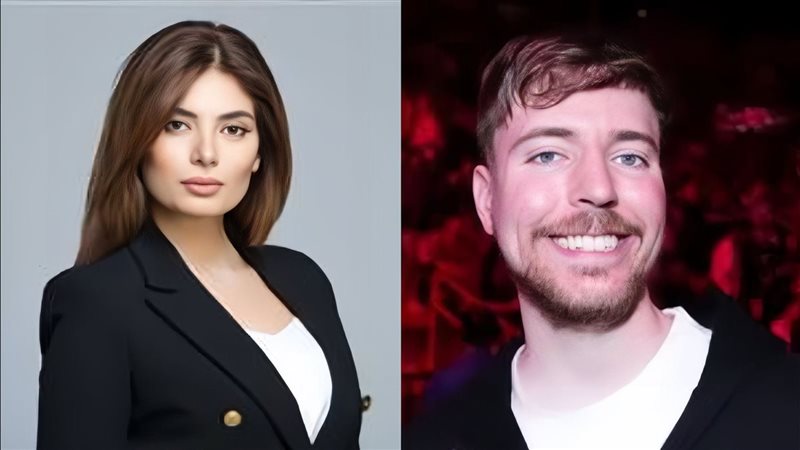 ميستر بيست والإعلامية لما جبريل
