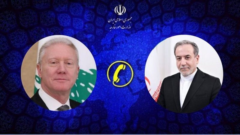 وزير الخارجية الإيراني ونظيره اللبناني