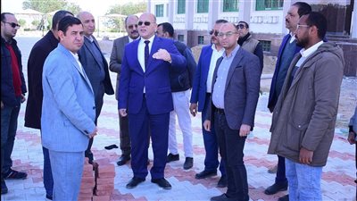 شاهد مشروع استكمال البنية التحتية بجامعة سوهاج الجديدة