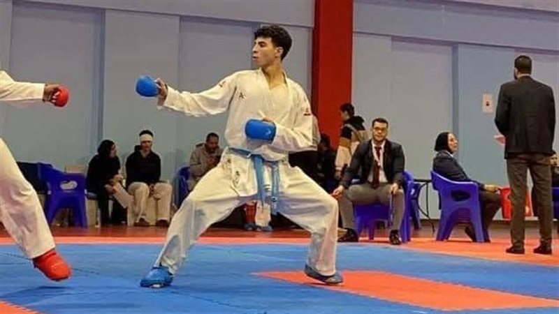 يوسف أحمد لاعب الكاراتيه 