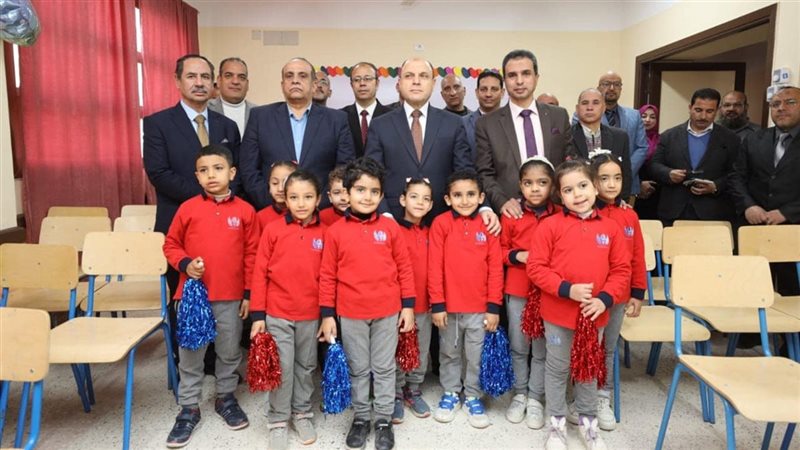 محافظة كفر الشيخ مع التلاميذ