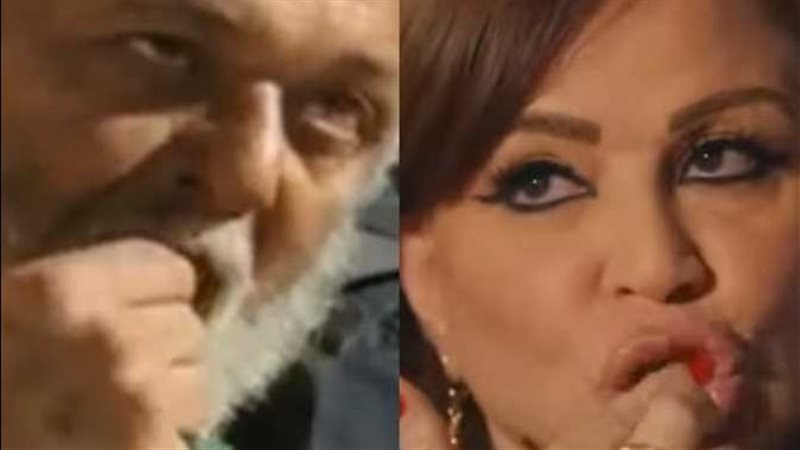 إلهام شاهين ومحمود عبد العزيز