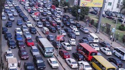 تعرف على الحالة المرورية بشوارع محافظتي القاهرة والجيزة