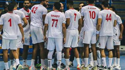 يد الزمالك يفوز على الزهور فى دوري المحترفين