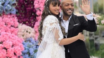 تامر عاشور يحتفل بزفافه في أحد فنادق القاهرة