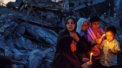 انقطاع التيار الكهربائي عن قطاع غزة