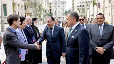 رئيس الوزراء يفتتح المتحف اليوناني الروماني بالإسكندرية