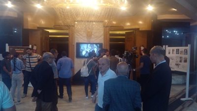 توافد المئات من الصحفيين على مقر النقابة للتنديد بمجازر الاحتلال ضد الفلسطينيين