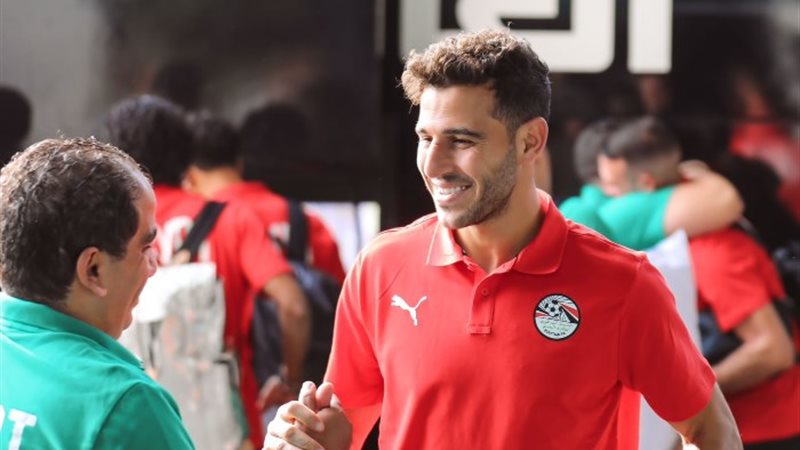 لاعبو منتخب مصر