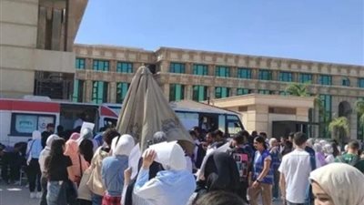 حملة شعبية بأسيوط للتبرع بالدم تضامناً مع الشعب الفلسطيني