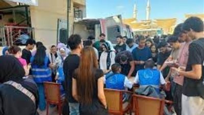 «الغربية» تدعم الشعب الفلسطيني بتنظم حملة للتبرع بالدم