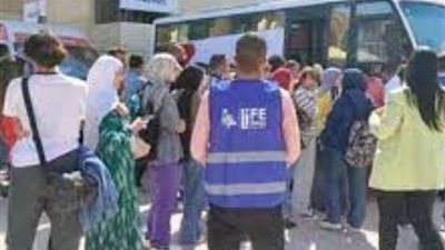 أهالي المنوفية يناصرون الشعب الفلسطيني بحملة للتبرع بالدماء