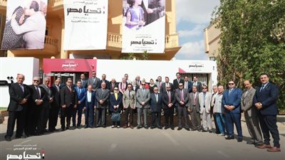 الحملة الرسمية لـ«السيسي» تستقبل حزب الجيل الديمقراطي