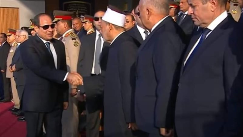 الرئيس السيسي في حفل تخرج الأكاديمية العسكرية