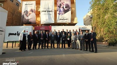 حملة السيسي تستقبل وفدا من النقابة العامة للبنوك والتأمينات والأعمال المالية