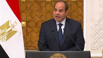 الرئيس السيسي: ملايين المصريين مستعدون للخروج لدعم الأشقاء الفلسطينيين