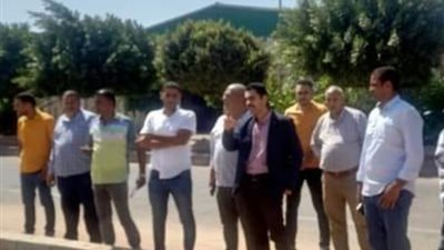 رئيس جهاز «النوبارية الجديدة» يتفقد مشروعات الطرق والخدمات والمرافق بالمدينة
