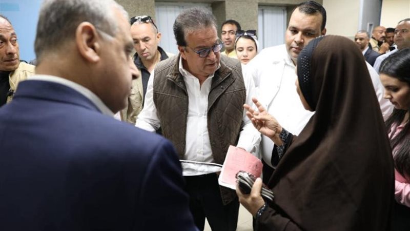 وزير الصحة والسكان الدكتور خالد عبد الغفار