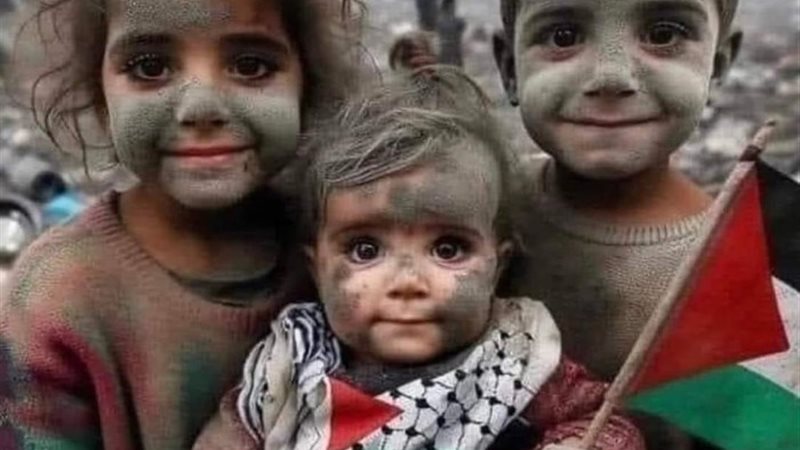 أطفال غزة تحت قصف الاحتلال الإسرائيلي