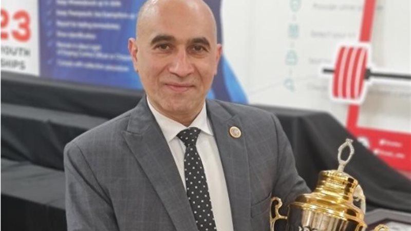 محمد عبد المقصود رئيس اتحاد رفع الأثقال