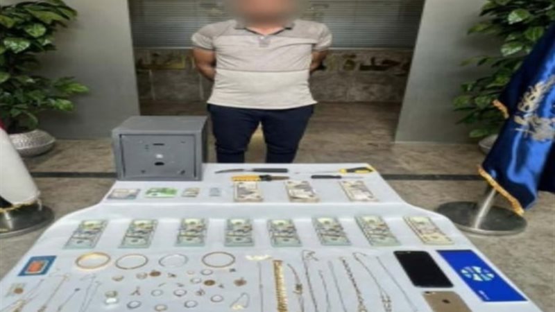 المتهم والمضبوطات