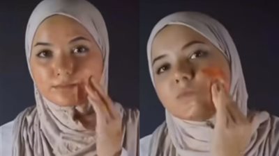 تمسح وجهها بدماء الأطفال.. ناشطون يدعون لمقاطعة منتجات الماكياج