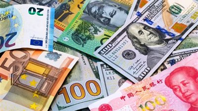 أسعار العملات الأجنبية أمام الجنيه المصري بالبنك المركزي اليوم