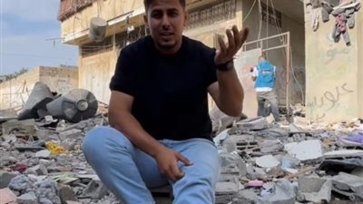 فلسطيني يوجه رسالة مؤثرة للعالم بعد تدمير منزله من قبل الاحتلال الإسرائيلي