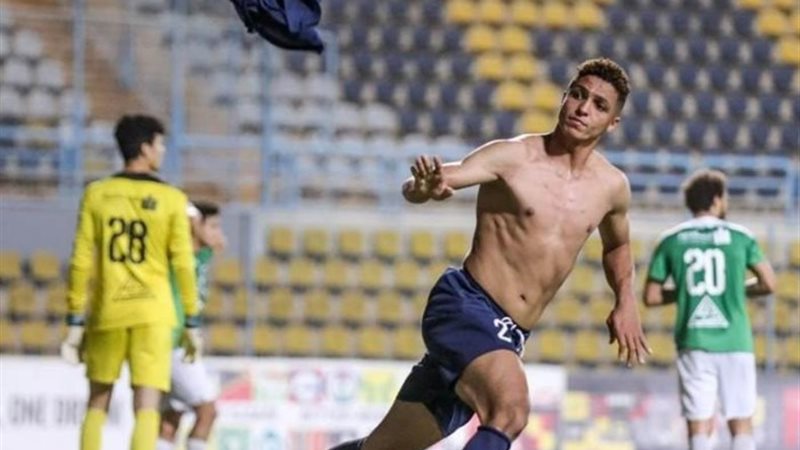 أحمد أوفا مهاجم فريق إنبي