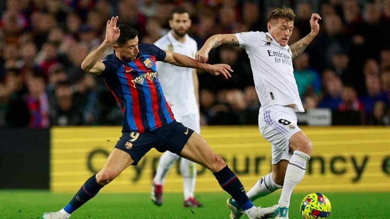 ريال مدريد وبرشلونة