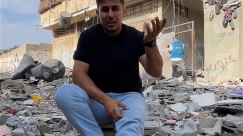 فلسطيني يوجه رسالة مؤثرة للعالم