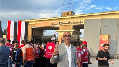 النائب إيهاب منصور: زيارتى لمعبر رفح رسالة دعم لقواتنا المسلحة وجنودنا الأبطال