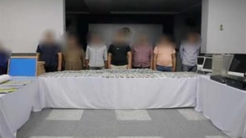 المتهمون والمضبوطات