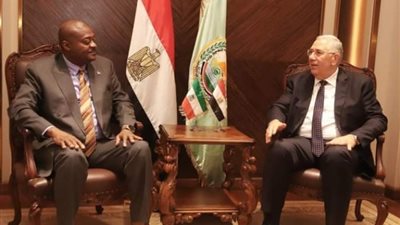 الزراعة تبحث مع المصايد السمكية بغينيا التعاون المشترك