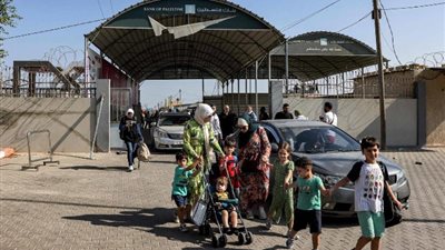 معبر رفح يستقبل 400 فلسطيني من حاملين الجنسيات المزدوجة