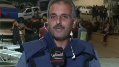 استشهاد مراسل تليفزيون فلسطين وأفراد من عائلته بعد قصف منزله بخان يونس