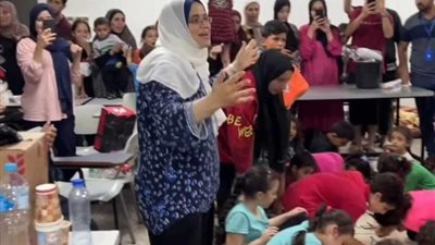 رغم المعاناة.. الأمل والصبر في أعين أطفال ونساء فلسطين