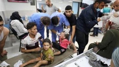 شهداء وجرحى في قصف إسرائيلي على مبنى مجاور لمستشفى القدس