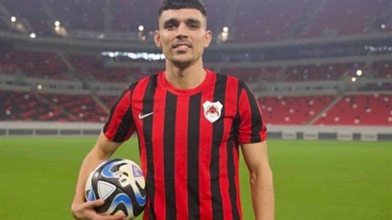 المغربي بن شرقي لاعب فريق الريان