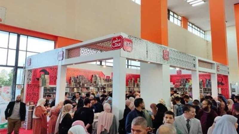 جناح عصير الكتب بالصالون الدولي للكتاب بالجزائر