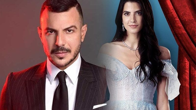 الفنانة كارمن بصيبص والفنان باسل خياط