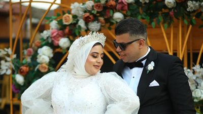 النائب علاء عصام يهنئ أحمد السعيد ومنه على الزواج السعيد