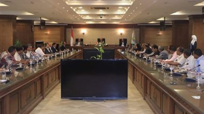 محافظ الجيزة يشدد على ترشيد استهلاك الكهرباء وغلق المحلات التجارية