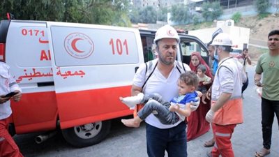 الهلال الأحمر الفلسطيني لـ« القاهرة الإخبارية»: استشهاد 4 مسعفين
