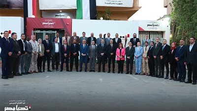 الحملة الرسمية للمرشح الرئاسي «السيسي» تستقبل وفدا من نقابة البترول