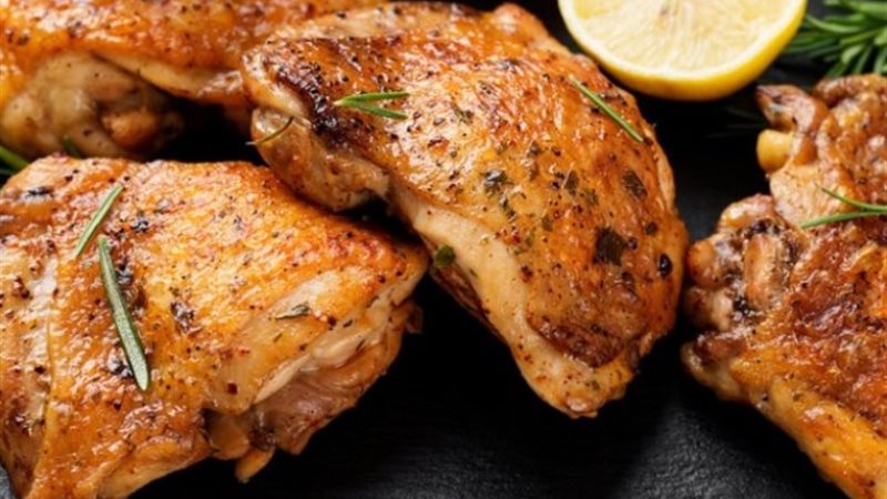 طريقة عمل الدجاج بالزعتر
