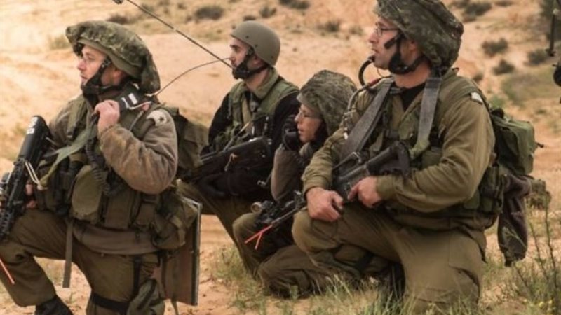 جنود إسرائيل في ساحة معركة