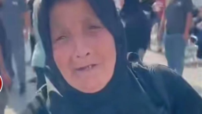 مسنة فلسطينية