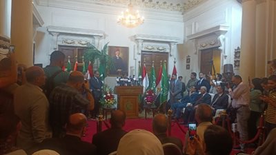 بدء المؤتمر الانتخابي الأول للمرشح الرئاسي عبد السند يمامة